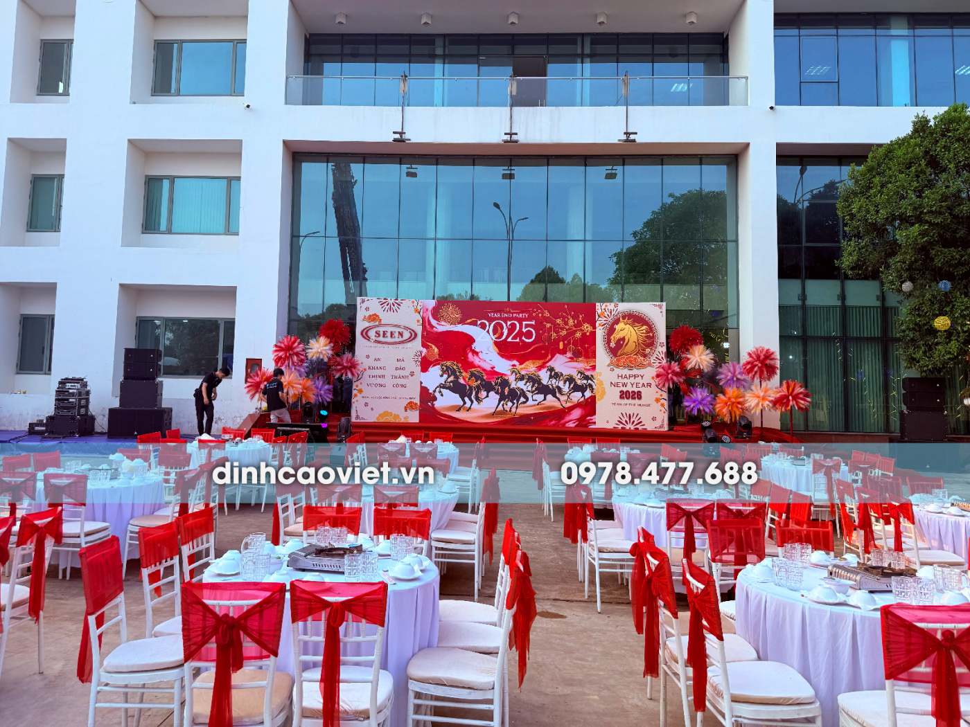 Cho Thuê Âm Thanh Ánh Sáng Phục Vụ Khách Công Ty Tại Khu Công Nghệ Cao