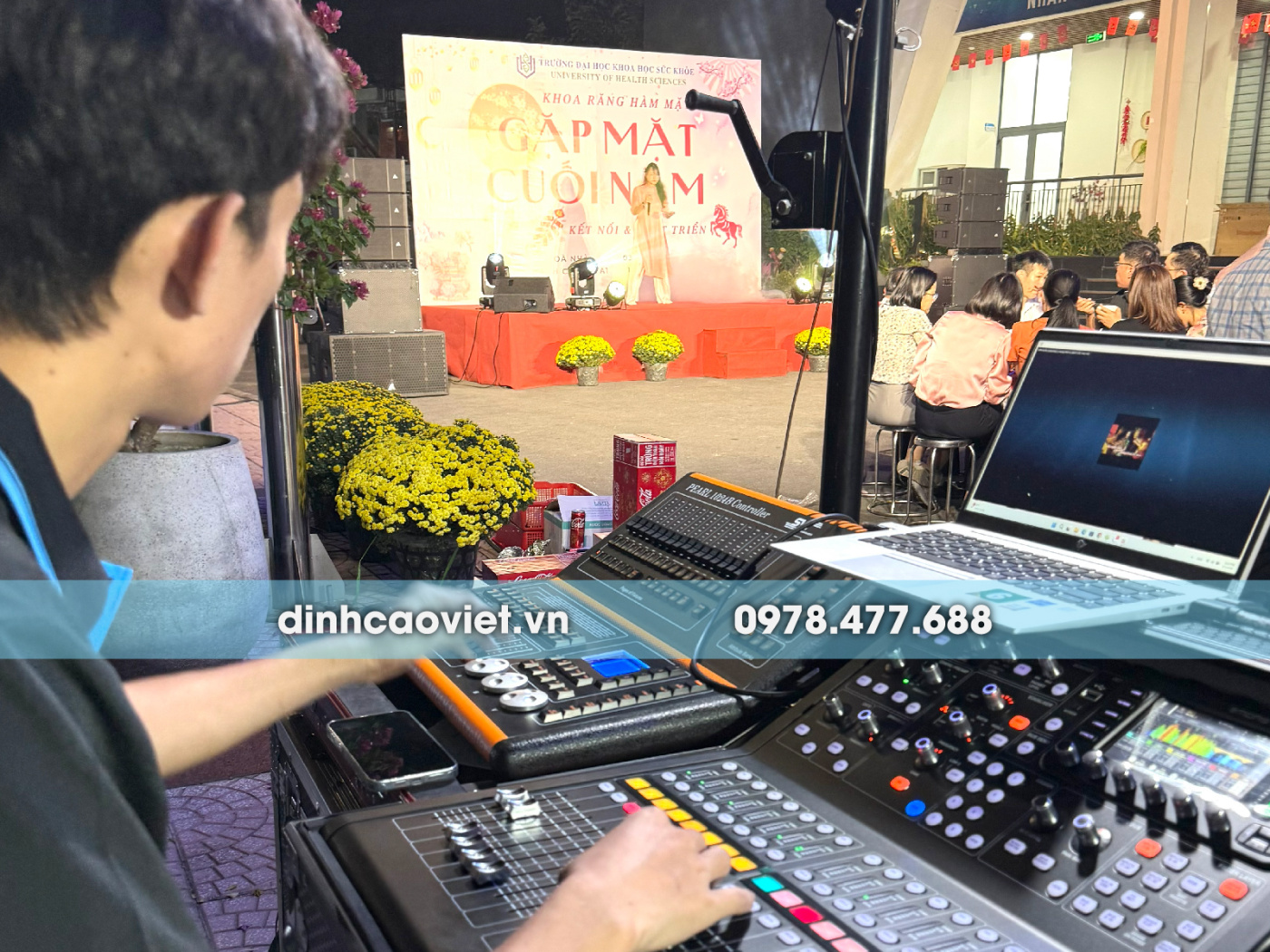 Cho Thuê Âm Thanh Ánh Sáng Sân Khấu Phục Vụ Tiệc Tất Niên