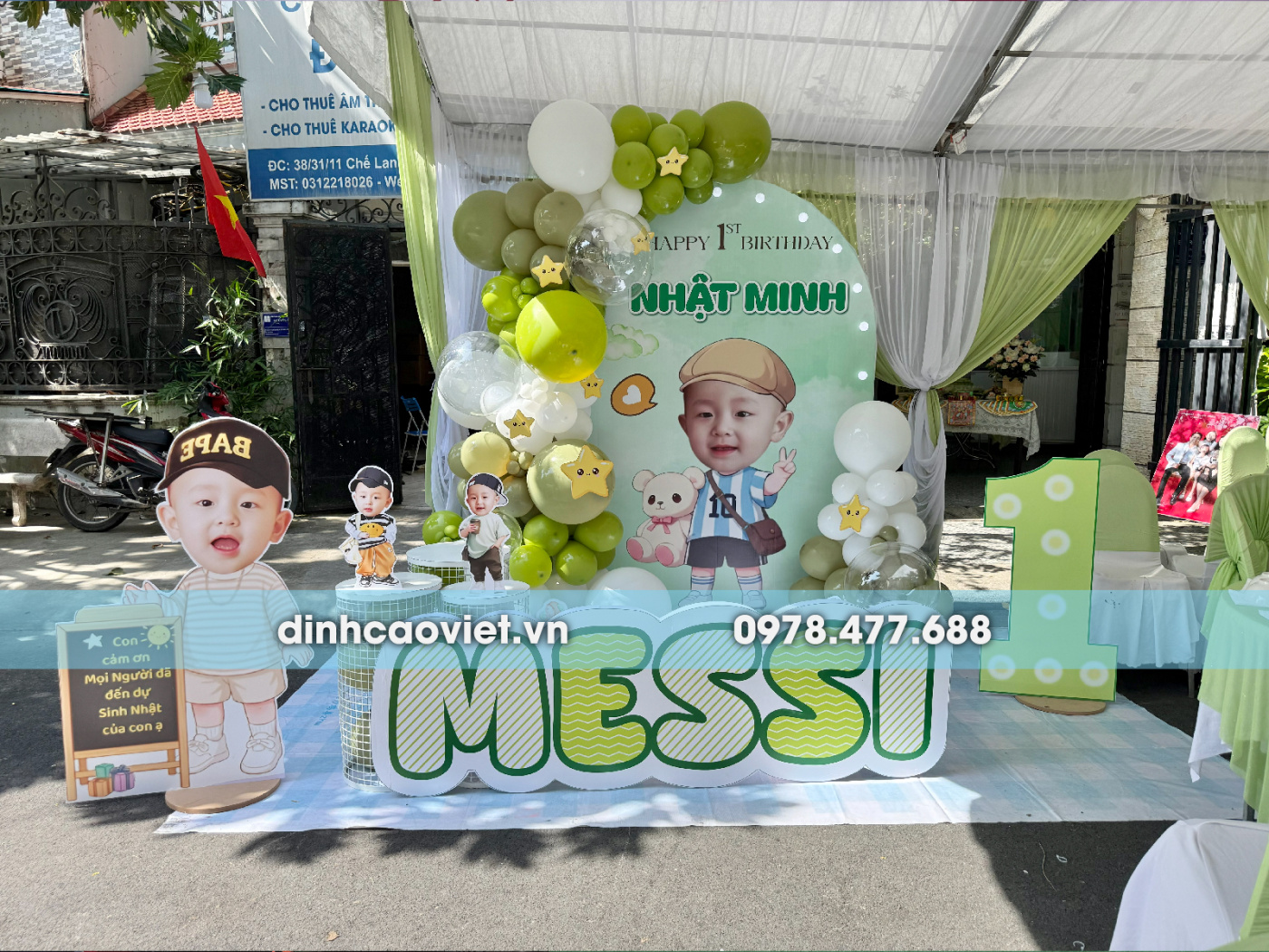 Cho Thuê Âm Thanh Màn Hình Led Phục Vụ Tiệc Thôi Nôi