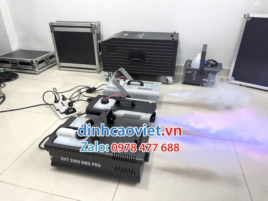 Cho thuê máy khói sự kiện 