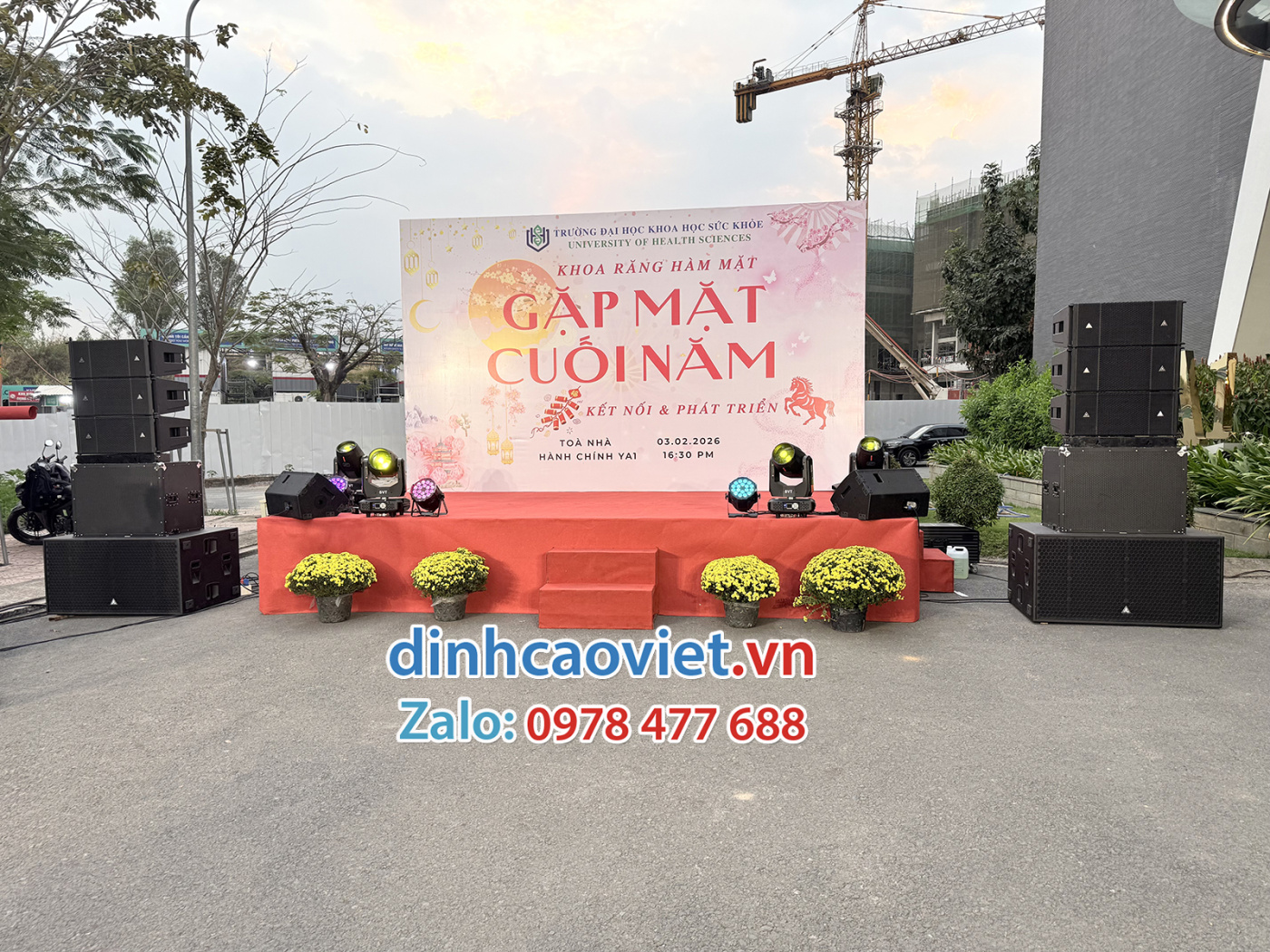 Cho Thuê Sân Khấu Sự Kiện Chuyên Nghiệp