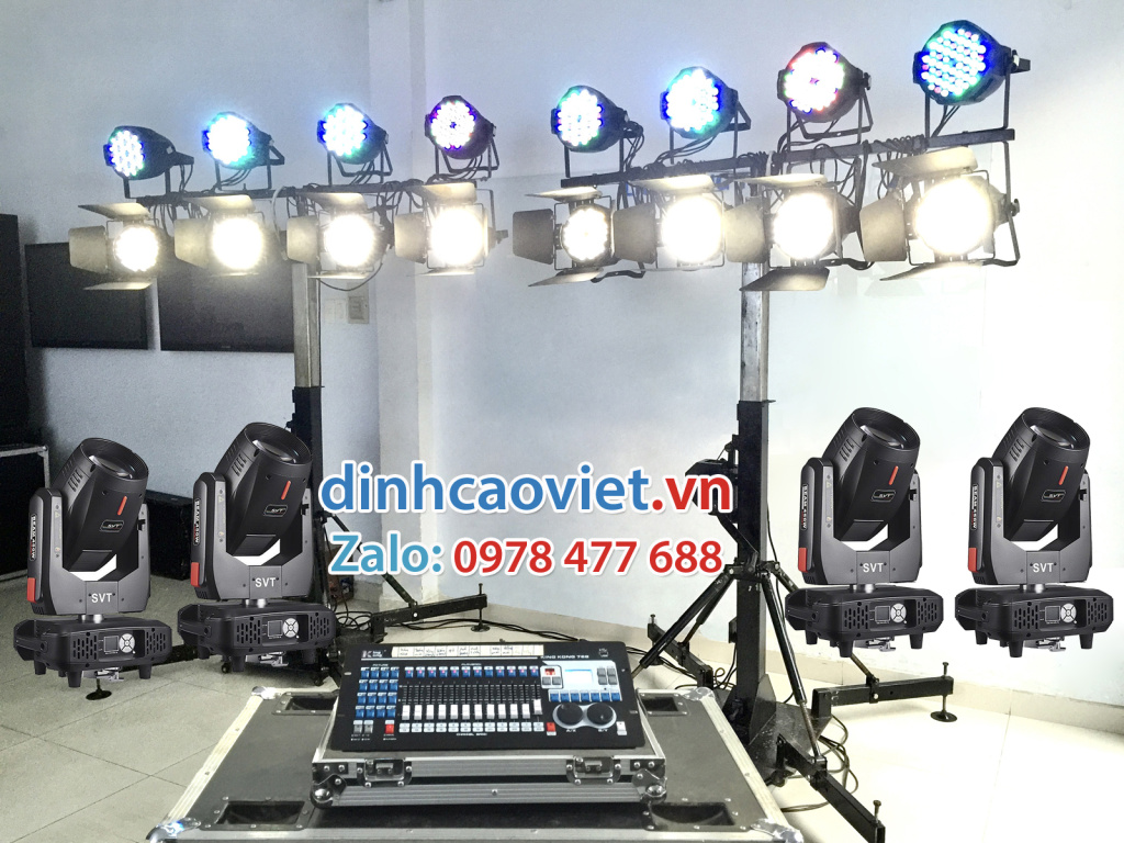 Cho thue den san khau goi so 8.1 Goi den san khau so 8.1