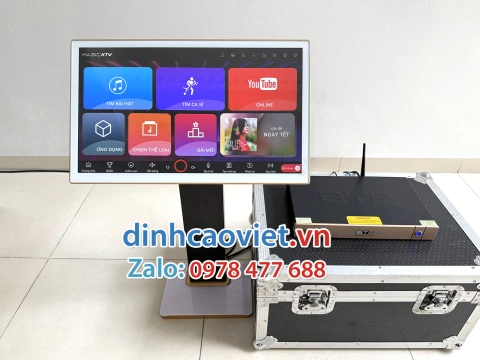 Cho Thuê Đầu Karaoke Chấm Điểm Màn Hình Cảm Ứng